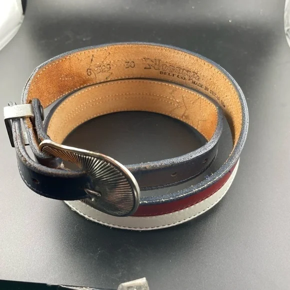Nocona Texas Flag Belt Size 30​​​​​​​​​​​​​​​​​​​​​ - Picture 6 of 7